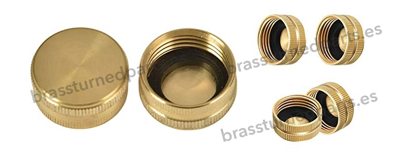 Brass Garden Hose End Caps